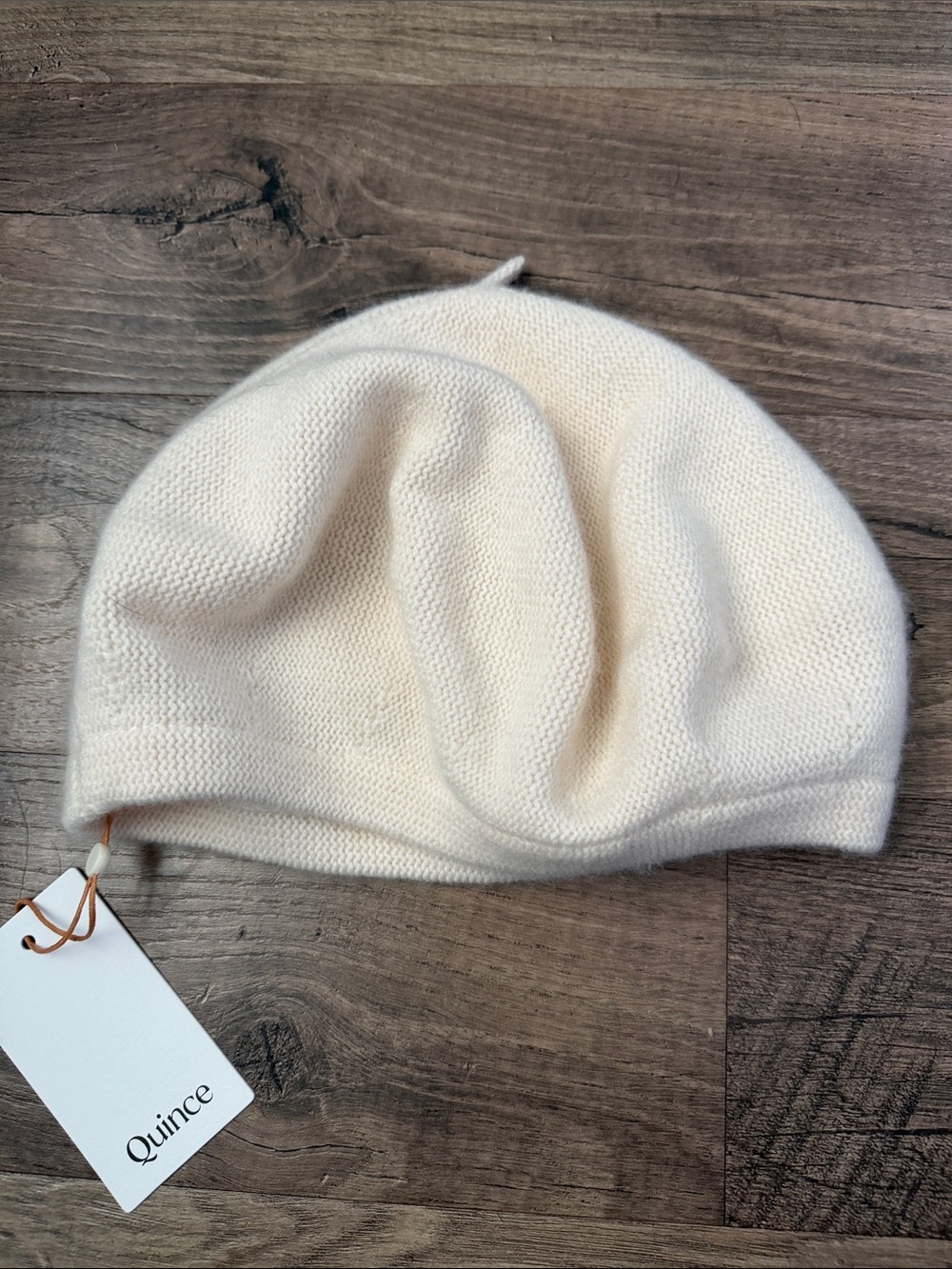 NWT Quince Cashmere Beret Hat - Picture 2 of 5